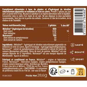 Formule solaire - bronzage - 1 mois