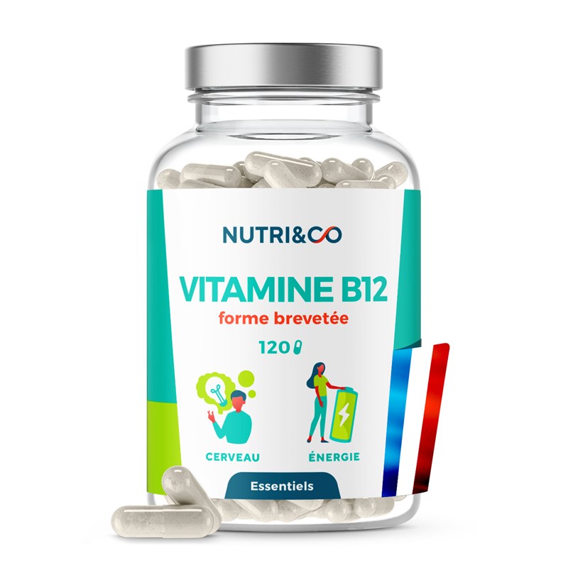 Nutri & Co - Vitamine b12 - energie - 4 mois