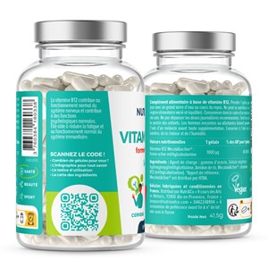 Vitamine b12 - energie - 4 mois