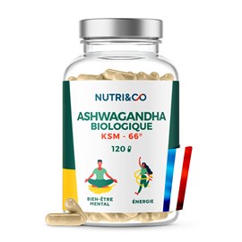 Ashwagandha bio - stress - 2 mois