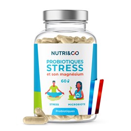 Probiotique stress - microbiote - 1 mois