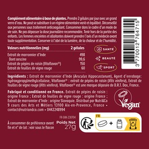 Jambes légères - retour veineux - 1 mois