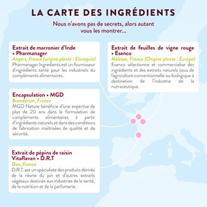 Jambes légères - retour veineux - 1 mois