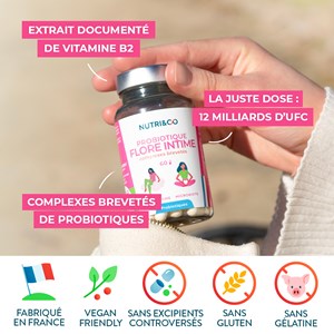 Probiotique flore intime - 1 mois