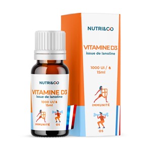 Vitamine d3 lanoline - immunité - 5 mois