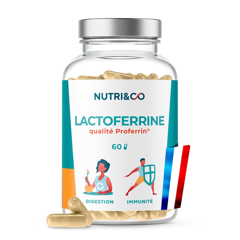 Lactoferrine - immunité - 60 jours