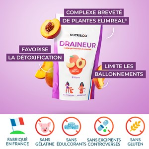 Draineur pêche - ventre plat - 28 jours