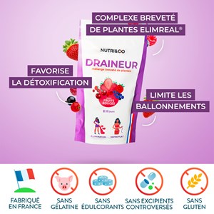 Draineur fruits rouges - 28 jours