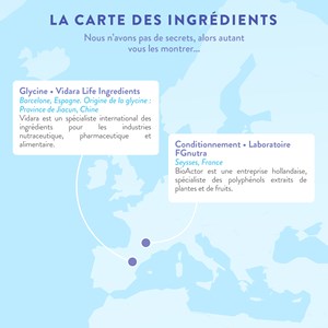 Glycine cristallisée - vegan - 2 mois