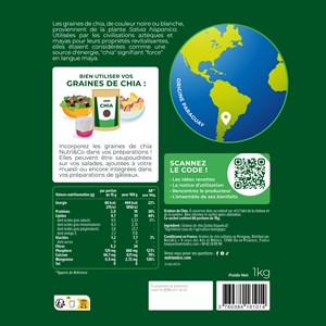 Graines de chia bio - oméga-3