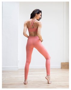 Legging rose corail xxl