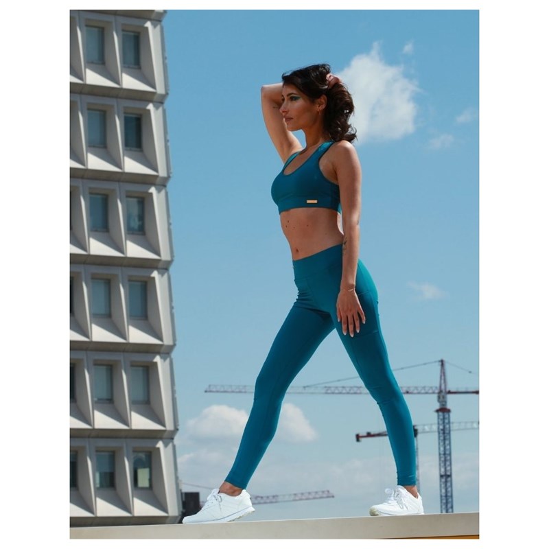 Legging long vert canard xs