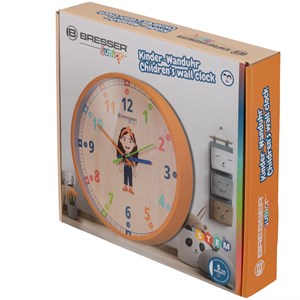 Bresser junior horloge murale pour enfants
