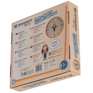 Bresser junior horloge murale pour enfants
