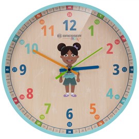 Bresser junior horloge murale pour enfants