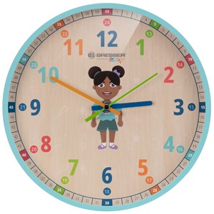 Bresser junior horloge murale pour enfants