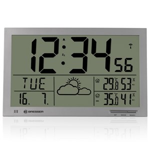 Bresser mytime horloge murale météo jumbo lcd