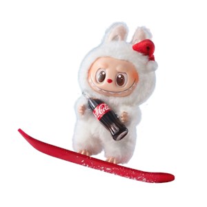 Peluche labubu coca-cola