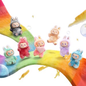 Peluche labubu big into energy