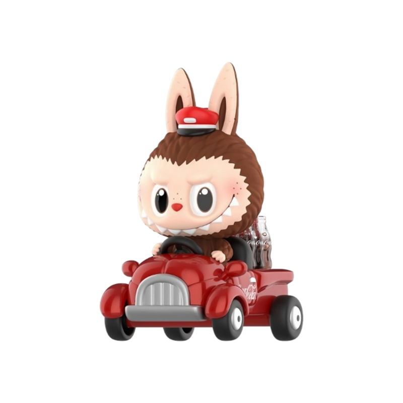 Figurine labubu coca-cola