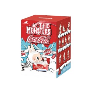 Figurine labubu coca-cola