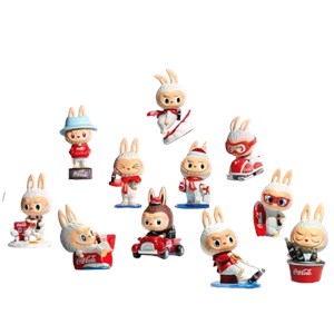 Figurine labubu coca-cola