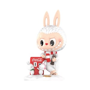 Figurine labubu coca-cola