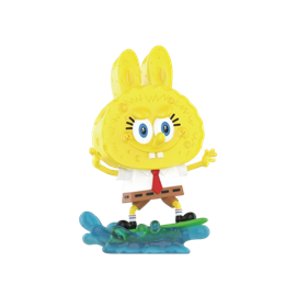 Figurine pop mart bob l'eponge