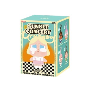 Peluche pop mart crybaby sunset concert