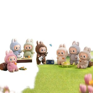 Peluche labubu tasty macaron