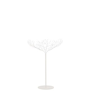 Arbre métal blanc h.180cm