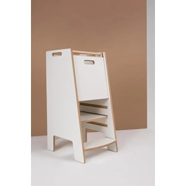 Tour d'apprentissage montessori blanc