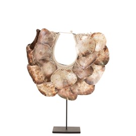 Collier bois naturel h.64.5cm