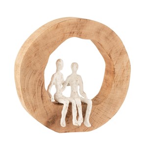 Couple aluminium blanc h.cm