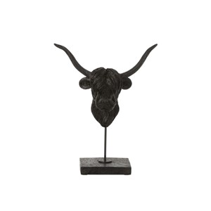 Buffle polyester noir h.35cm