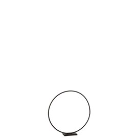 Objet métal noir h.40cm