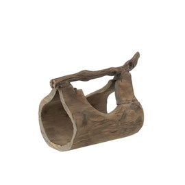 Décoration bois naturel h.25cm