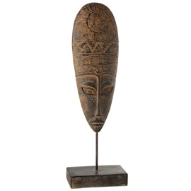 Statuette plastique marron h.86cm