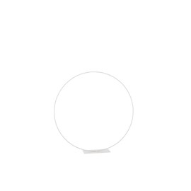 Anneau métal noir h.60cm