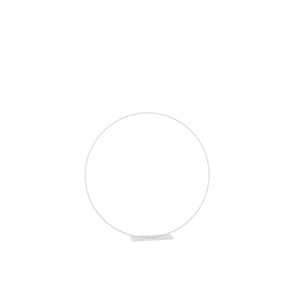 Anneau métal noir h.60cm