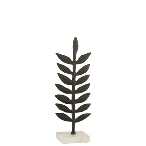 Feuille aluminium blanc h.38cm
