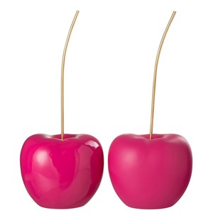 Cerise plastique rose h.54.5cm