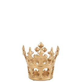 Couronne résine doré h.18.5cm