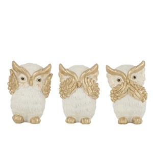 Set résine multicouleur h.19.5cm