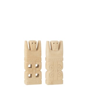 Statues pierre naturel h.24cm