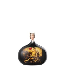 Figurine céramique multicouleur h.12cm