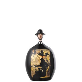 Figurine céramique multicouleur h.14cm