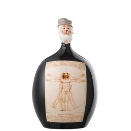 Figurine céramique multicouleur h.26cm