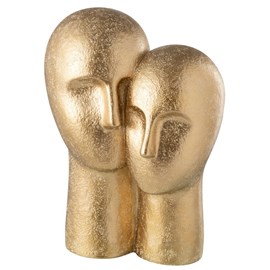 Tête résine doré h.42.5cm