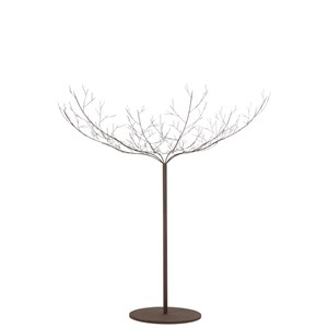 Arbre métal marron h.250cm